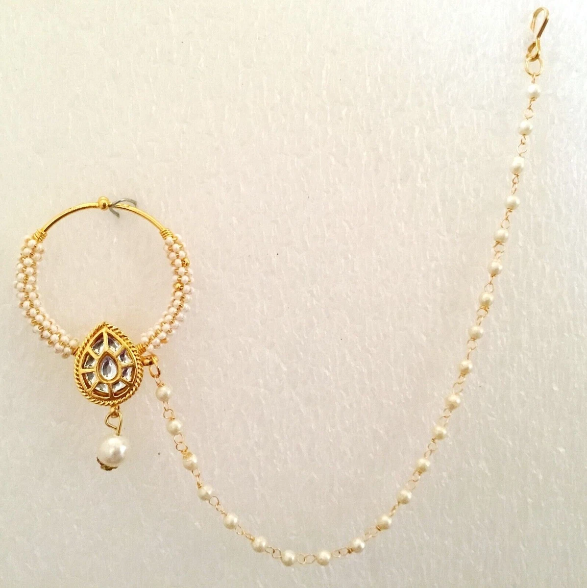 Nose pin deals with chain pics