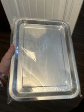 Tattoo Stainless Steel Tray,New Star Tattoo 4 Pack Stainless Steel 13.7x10.2 In