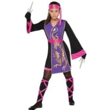 New Sassy Samurai Child Large Halloween Costume: 12-14