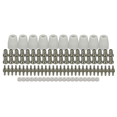 ESAB LG-40 PT-31 Plasma Cuter Torch Consumable Kit Extended Nickel-plated 100pcs