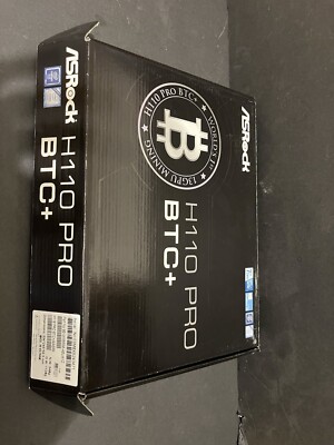 ASRock H110 Pro BTC+ LGA 1151, Intel (H110PROBTC) Motherboard