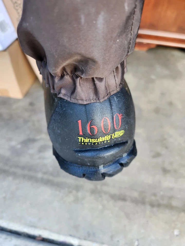 DRAKE Front Zip Guardian Elite 4-Layer Wader w/ Tear Away Liner - Size 9 Regular - Image 3 of 4