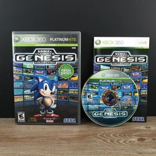 Sonic's Ultimate Genesis Collection Xbox 360 Platinum Hits - Complete CIB - VG