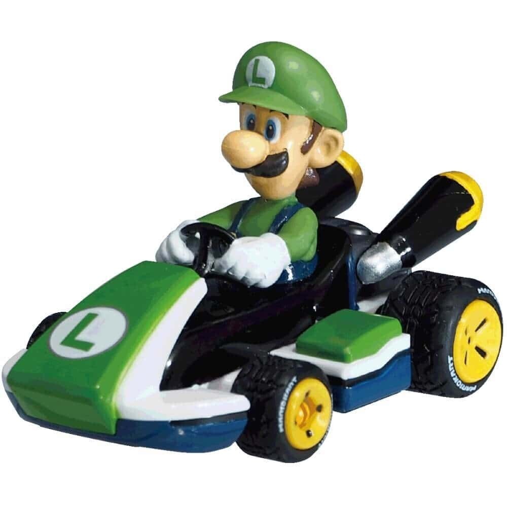 Set of 5 Nintendo Super Mario Bros. Mariokart 8 Pull Back Car