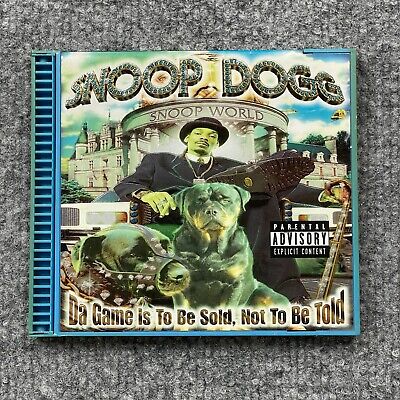 SNOOP DOGG - DA GAME IS TO BE SOLD NOT TO BE TOLD - NO LIMIT 50000 - CD