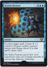 MTG Errors - Misstamp - Commander NEO R Access Denied