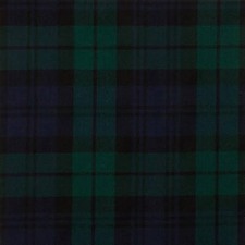 New Scottish Highland Havy Black Watch Modern Tartan 8 Yards 16Oz Acrylic Wool