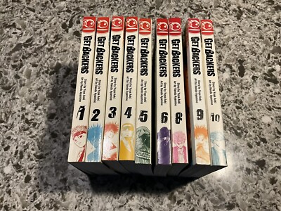 Get Backers Japanese Manga Volumes 1-9, Missing Number 7, 8 Books. Yuya Aoki