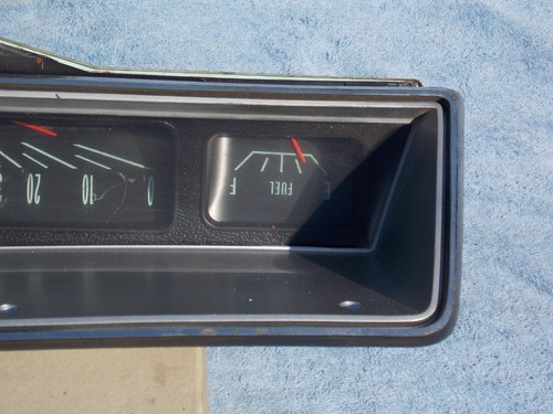 1967 Chevy Nova speedometer fuel gauge - Picture 5 of 12