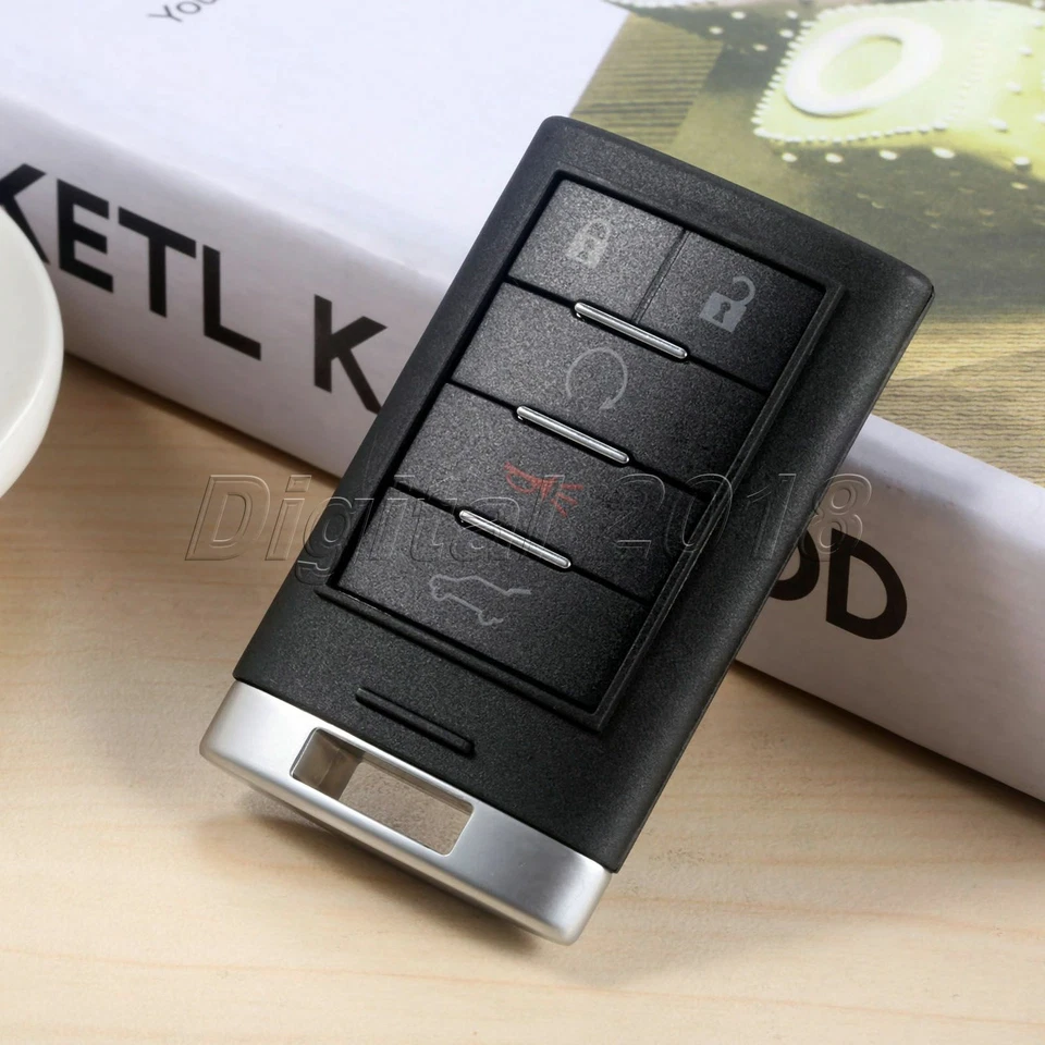 1Pc Remote Key Fob M3N5WY7777A 5BTN 315MHz PCF7952 Chip For Cadillac STS CTS — 第 4/4 张图片