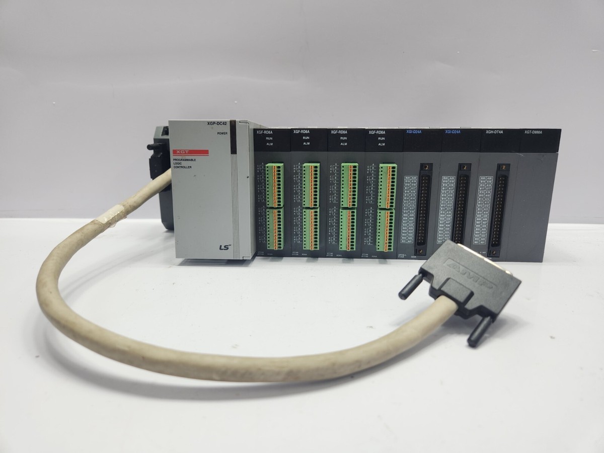 LS XGP-DC42 XGF-RD8A XGI-D24A XGH-DT4A XGT-DMMA PLC MODULE RACK | eBay