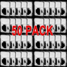 50 X Coin Slab Display Holder Storage 38mm for MORGAN,IKE SILVER DOLLAR,PEACE