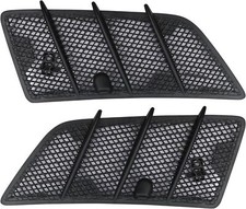 Pair Hood Air Vent Grille Cover Compatible with 2008-2011 Mercedes Benz W164