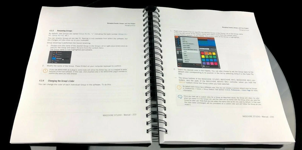 Maschine Studio NI Native Instruments Manual - 936 Pages Full Color, 2 Books - Image 3 of 3