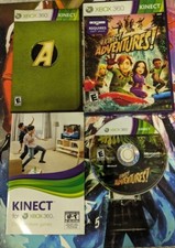 Kinect Adventures XBOX 360 Connect Sensor Game Complete CIB Tested Working