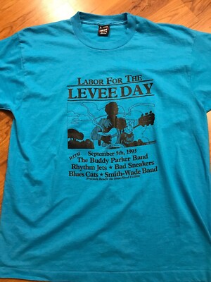 Vintage Levee Day T Shirt XL 