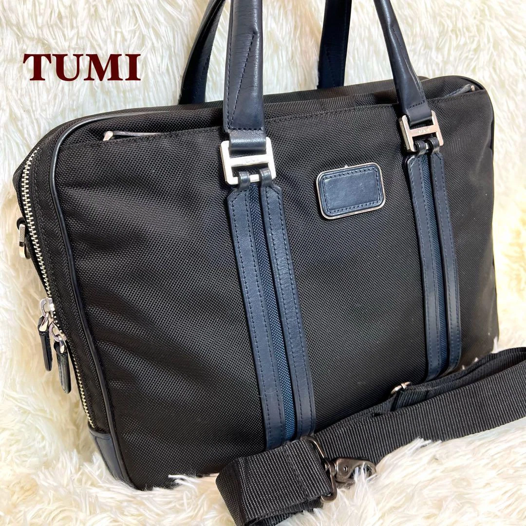 Tumi Jarvis Japan Limited 2Way Business Bag Navy