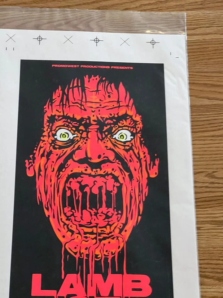 Lamb of God Newport Music Hall Columbus Ohio 2 Original Concert Poster Proof - Image 3 of 4