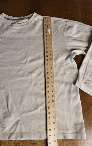 GEOFFREY BEENE MENS LONG-SLEEVE PULLOVER KNIT SHIRT BEIGE SZ XL - Picture 6 of 7