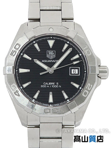 TAG Heuer Aquaracer 41mm WAY2110.BA0928 Stainless Steel Box an...
