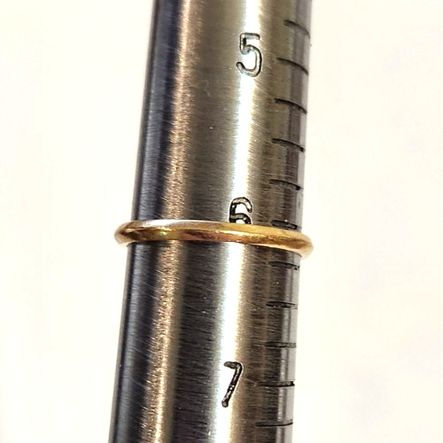 10k Gelbgold Ring mit Rubin von Plainville Stock Company PSCO-P Größe 6 - Bild 1 von 19