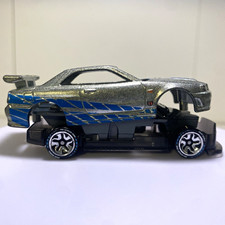 Hot Wheels Unspun Id Nissan Skyline Gt-r R34 Bnr34 Fast Furious Mint Hot Wheels Unspun Id Nissan Skyline Gt-r R34 Bnr34 Fast Furious Mint