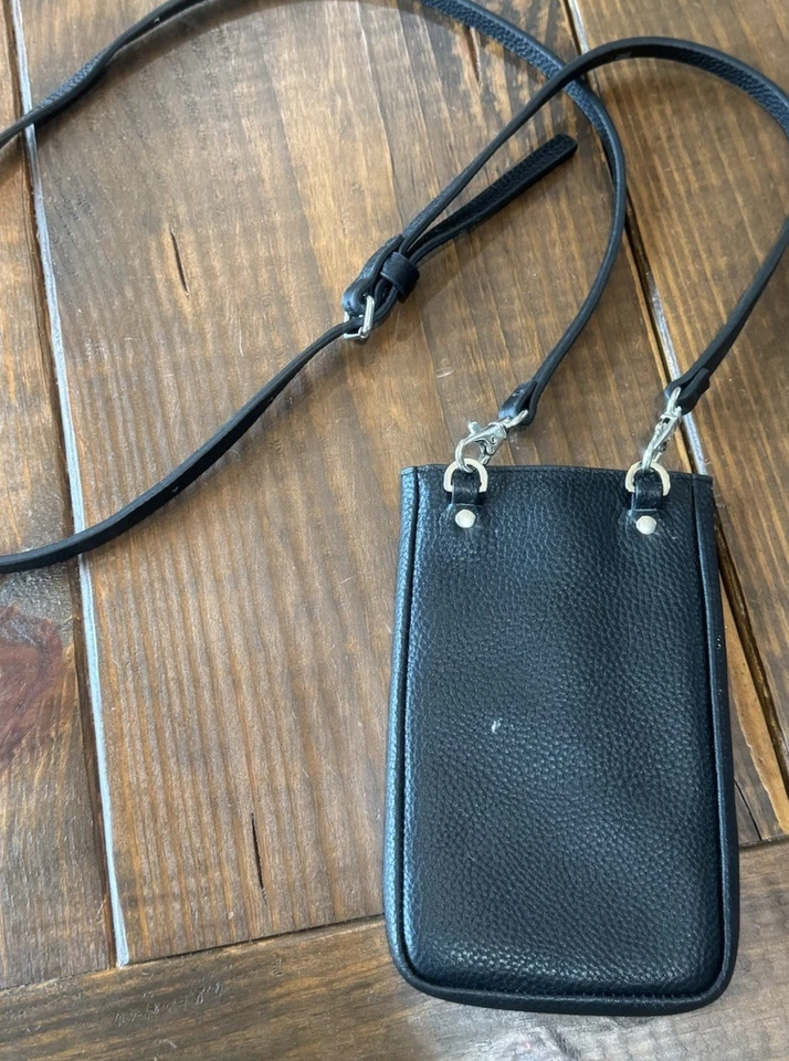 Сумка через плечо Royce New York для телефона черная  - Изображение 2 из 4