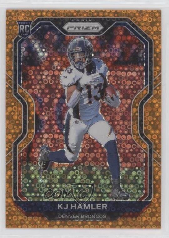 2020 Panini Prizm Rookie Orange Disco Prizm KJ Hamler #315 jv5