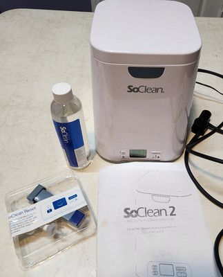 SoClean 2 SC1200  Cleaner & Sanitizing Machine, Tested Works