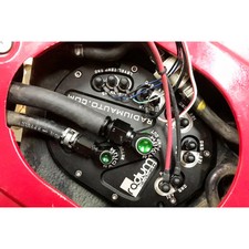 Radium Engineering Fuel Hanger Surge Tank Feed - Stainless Filter Mazda RX-7 FD