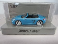 MINICHAMPS 065134 PORSCHE 718 BOXSTER 2016 - model is PLASTIC - HO or 1:87 scale