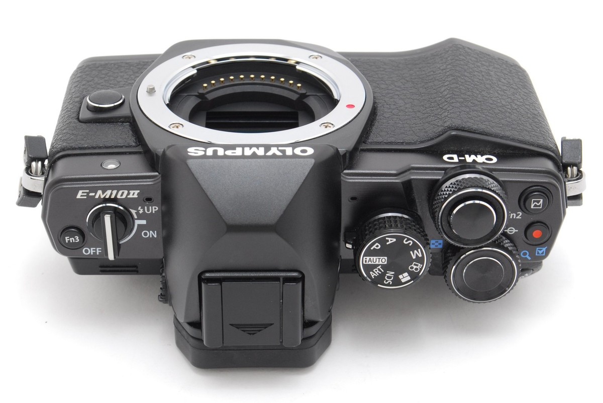Olympus OM-D E-M10 Mark II 14-42mm 40-150mm Black JAPAN [TOP MINT