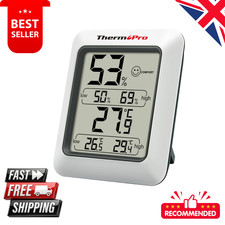 ThermoPro TP50 Digital Thermo-Hygrometer Indoor Thermometer Room Climate Control