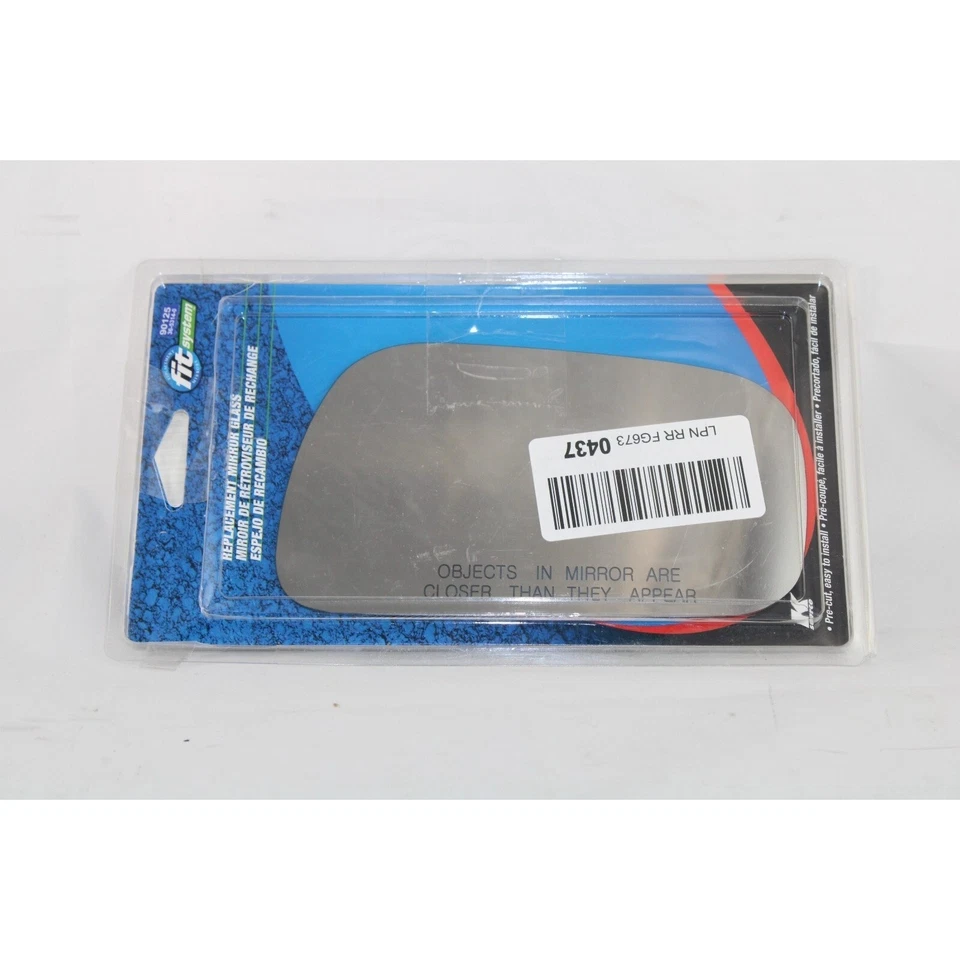 Replacement Mirror Glass for 92-96 Toyota Camry Passenger Side K Source 90125 - Image 2 of 4