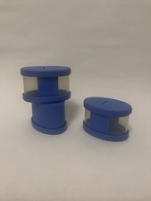 Tupperware Gewürzmühle  Gewürzstreuer Orient Express Pfeffermühle Blau NEU