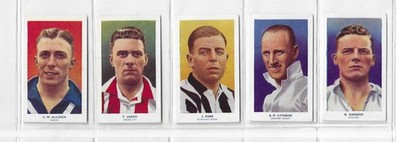 Berühmte Fußballer R&J Hill (Bogenschütze) 1939, R Danskin Bradford