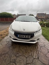 2014 Peugeot 208 1.0 In White, 3 Door. Sold As Seen, Spares Or Repairs