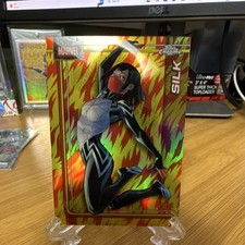 2026 Topps Chrome Marvel - #156 Silk - Human Torch Refractor 20/39