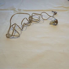 VINTAGE TRANSISTOR RADIO TAPE EARPHONE SINGLE EAR BUD EARBUD PIECE