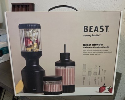 Beast Blender 14-Piece Ultimate Blending Bundle Kit, Carbon Black