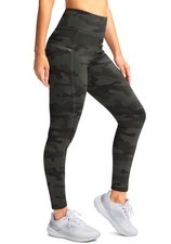 Women's Fleece Lined Winter Leggings Water Resistant High Waisted Thermal Hik...