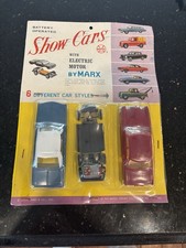 Vintage Marx Battery Operated Show Cars with Electric Motor