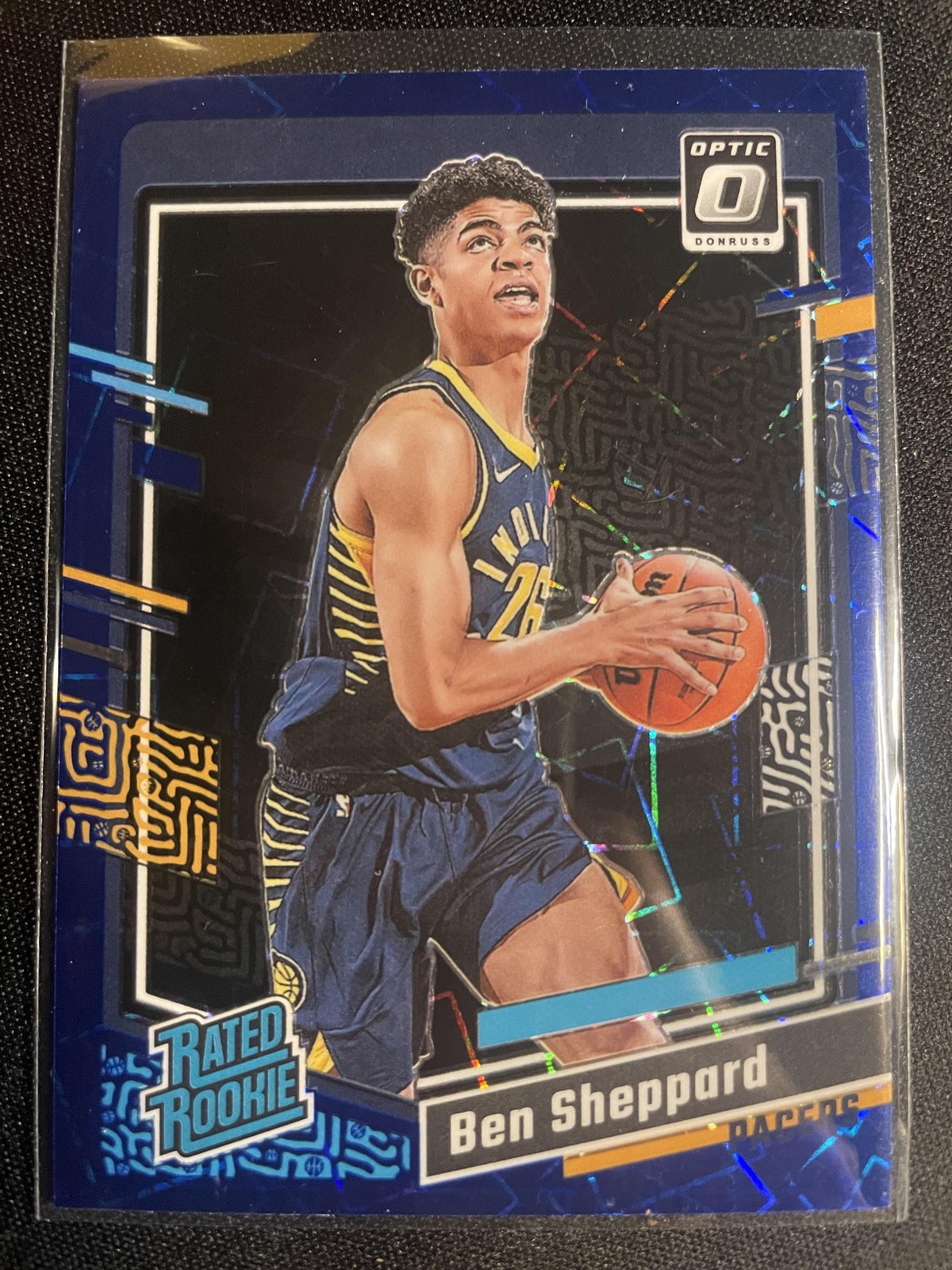 Ben Sheppard Rookie RC Blue Velocity #221 2023-24 Donruss Optic