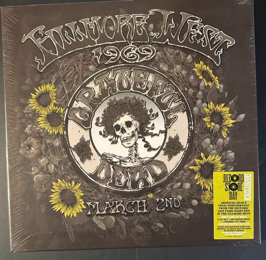 grateful dead fillmore west 1969 products for sale | eBay