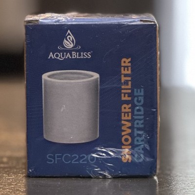 AquaBliss Multi-Stage Shower Head Filter Replacement Cartridge SFC220 New Sealed