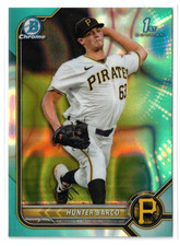 2022 1st Bowman Draft AQUA Lava Refractor RC Hunter Barco #BDC-103! Rookie /199