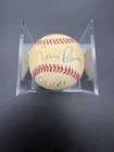 Ernie Banks Signed National League Baseball W/ HR Inscription  - JSA CK34062