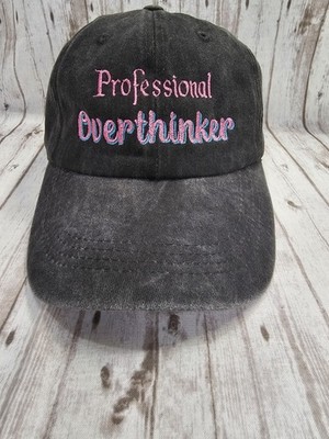 Baseball Cap Professional Overthinker