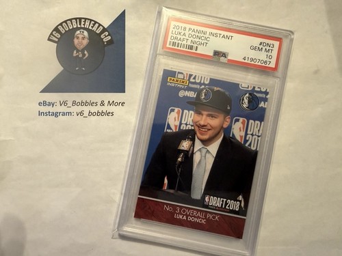 2018 Panini Instant Draft Night #DN3 LUKA DONCIC Mavericks #/811 - PSA 10 GM 🏀
