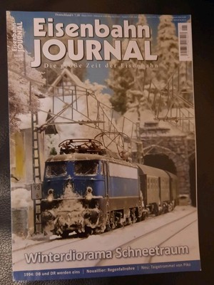 Eisenbahn Journal Heft 01/2019, Gebraucht - U.a. Winter, Schnee, 1994 - Ohne DVD